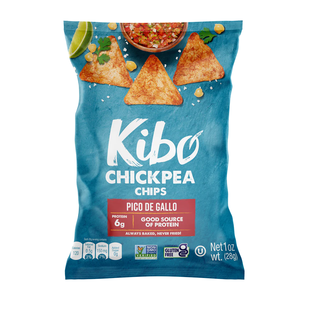 Chips Chickpea Pico de Gallo KIBO - 12ct/1oz