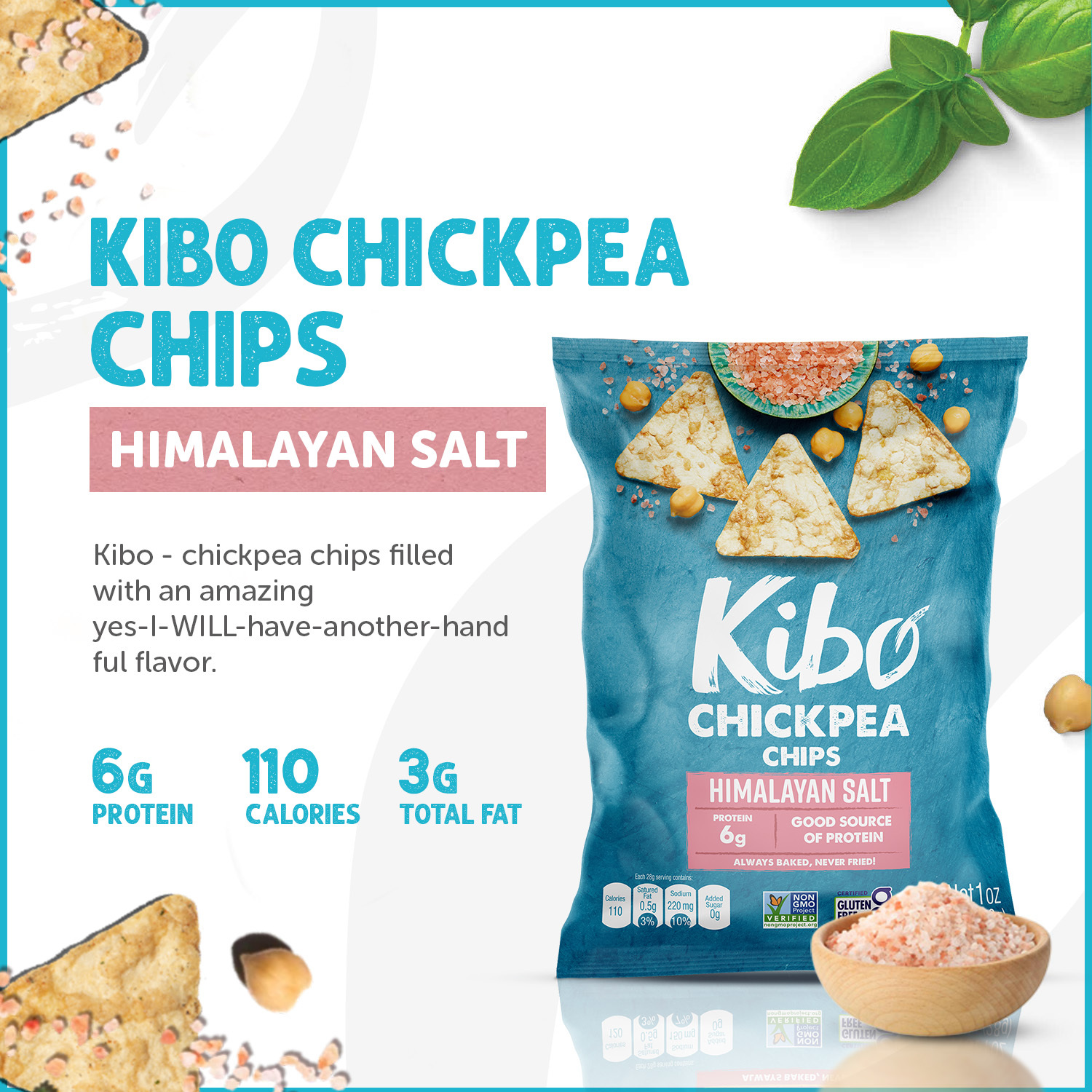CHICKPEA CHIPS HIMALAYAN SALT