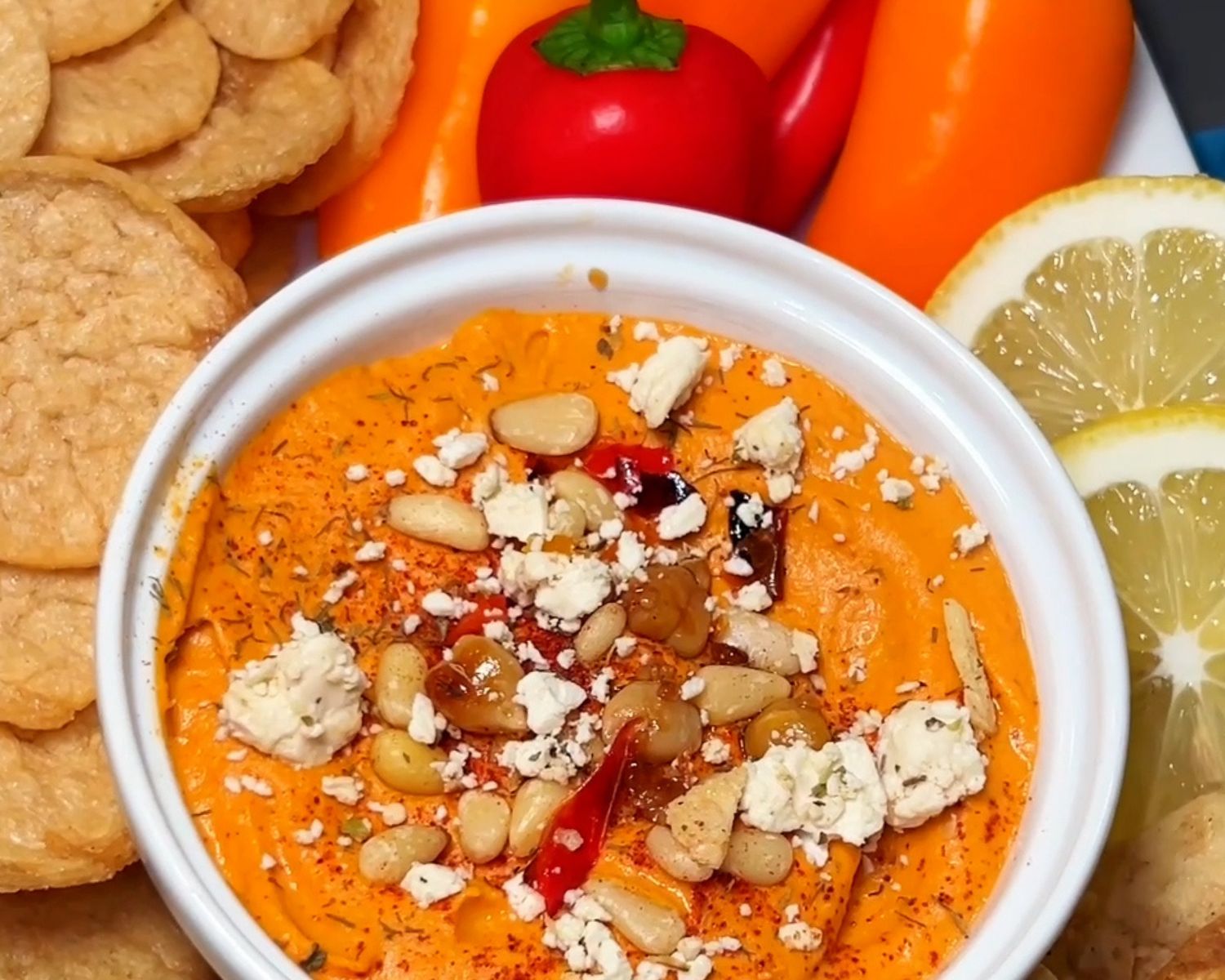 Kibo Foods Roasted Red Pepper Hummus