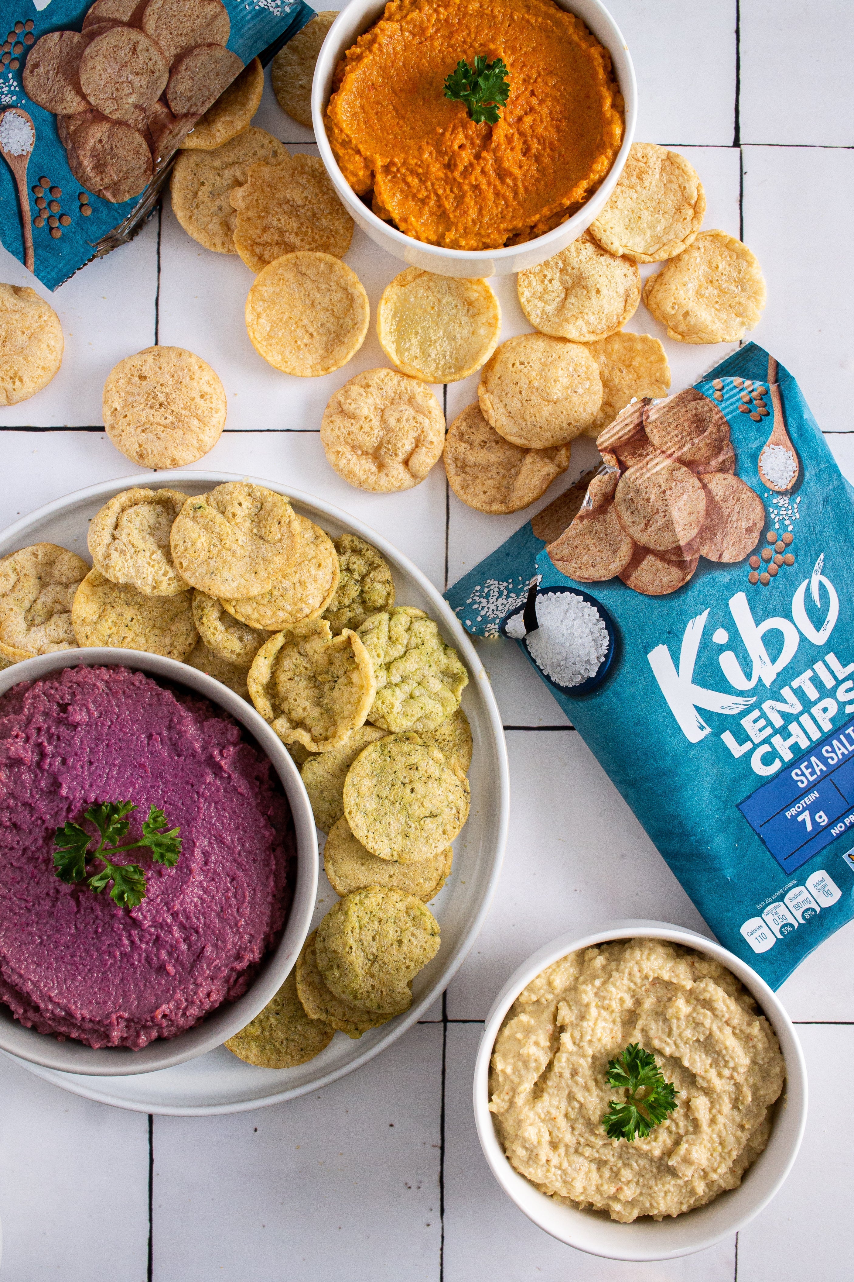 3 Plant-Based Dips for Spring-Kibo Foods