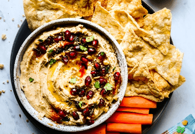 red-and-green hummus-Kibo Foods