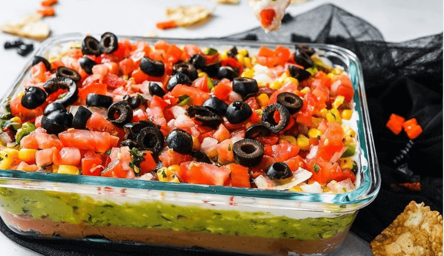 7-Layer Halloween Dip⁠-Kibo Foods