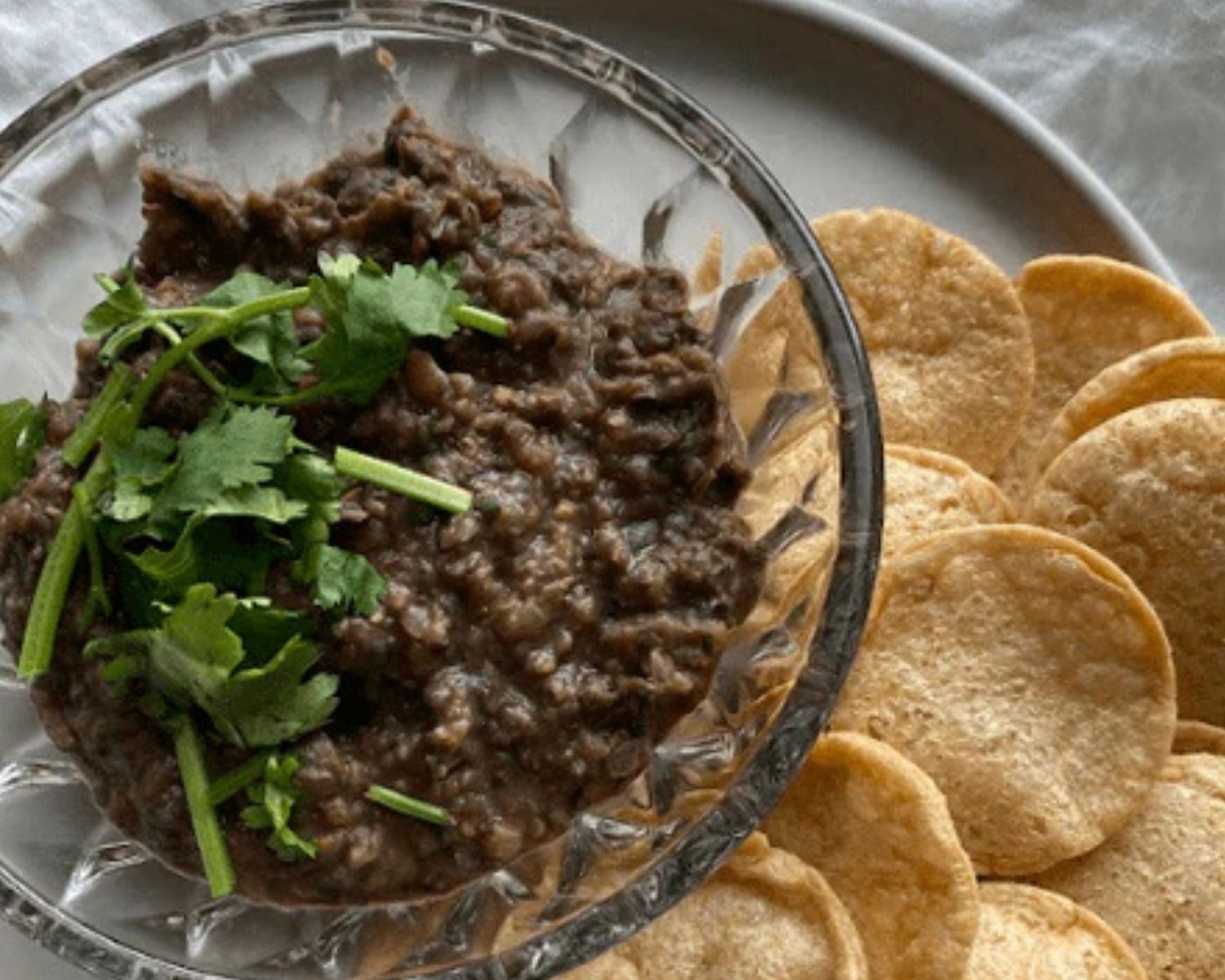 black bean dip