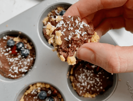 CHIP-CRUSTED CHOCOLATE TARTS-Kibo Foods